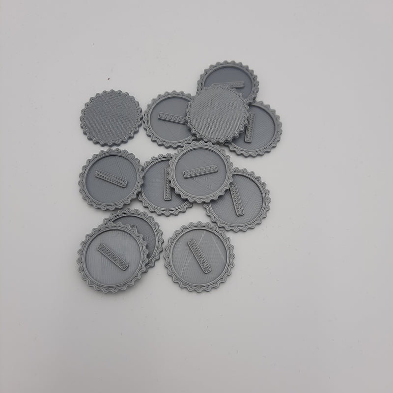 Boardgames accessories - Coin tokens (96 pieces)