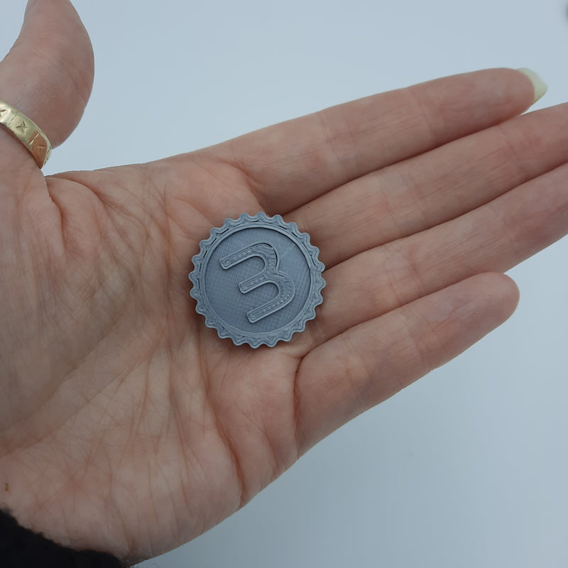 Boardgames accessories - Coin tokens (96 pieces)