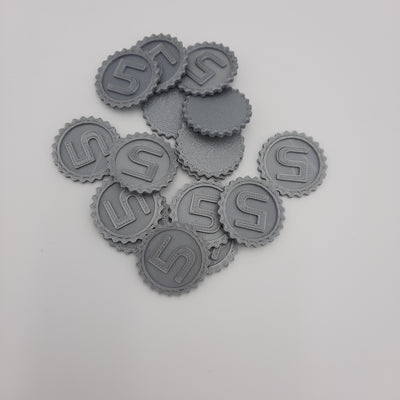 Boardgames accessories - Coin tokens (96 pieces)