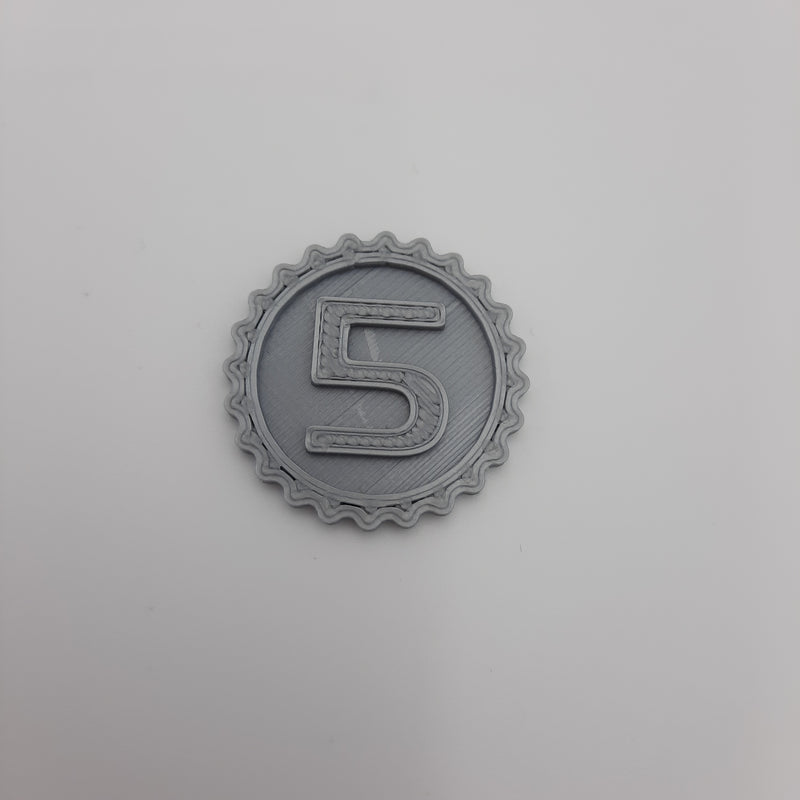 Boardgames accessories - Coin tokens (96 pieces)