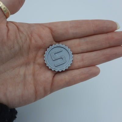 Boardgames accessories - Coin tokens (96 pieces)