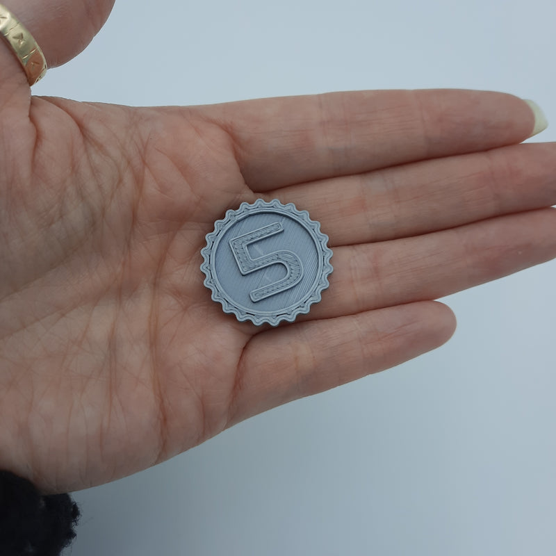 Boardgames accessories - Coin tokens (96 pieces)