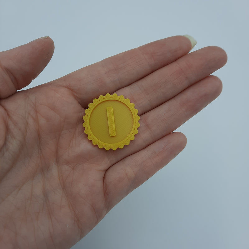 Boardgames accessories - Coin tokens (96 pieces)