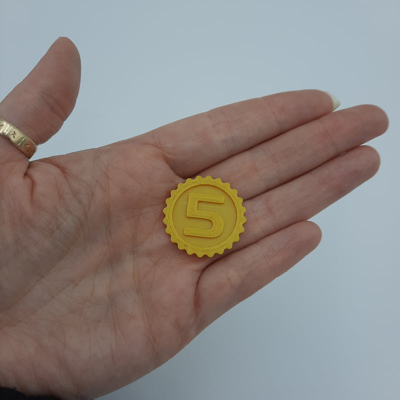 Boardgames accessories - Coin tokens (96 pieces)
