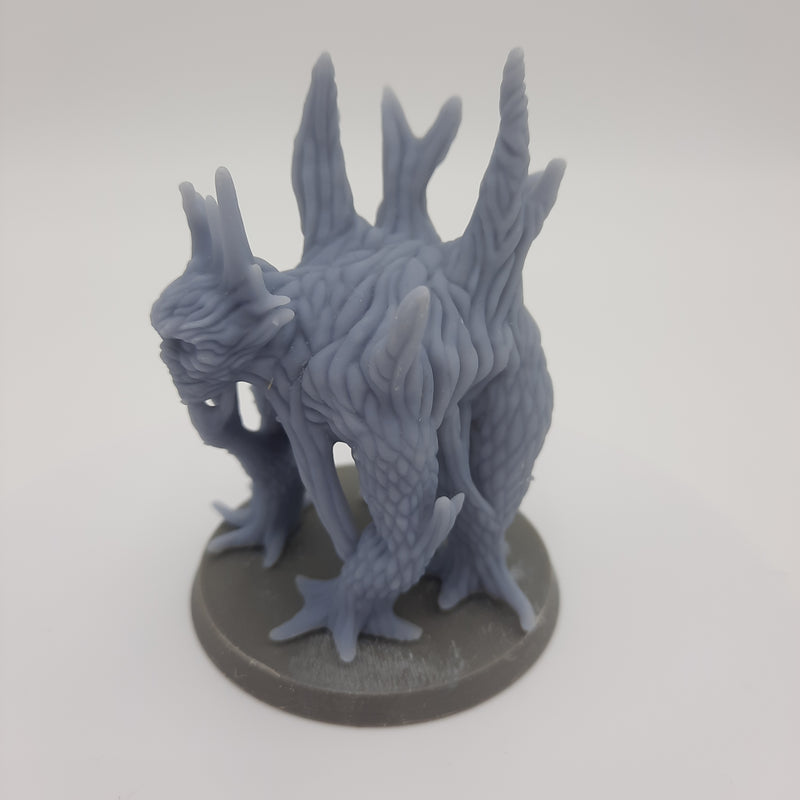 Miniature Figurine - Forest Spirit - DnD - Gray/Unpainted