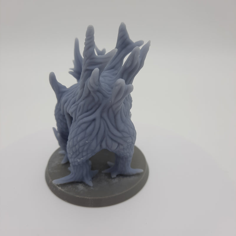 Miniature Figurine - Forest Spirit - DnD - Gray/Unpainted