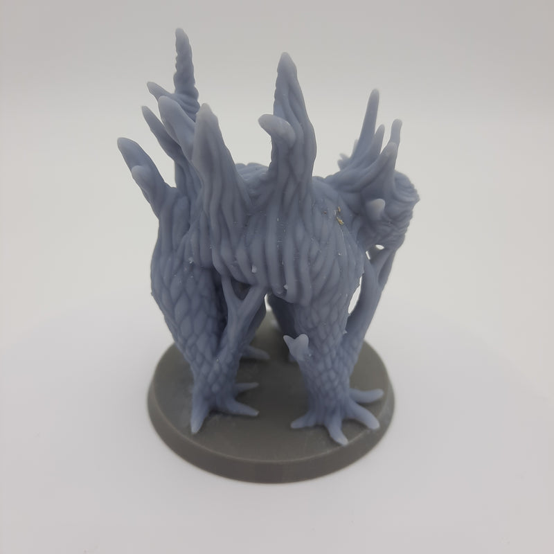 Miniature Figurine - Forest Spirit - DnD - Gray/Unpainted