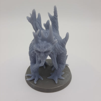 Miniature Figurine - Forest Spirit - DnD - Gray/Unpainted
