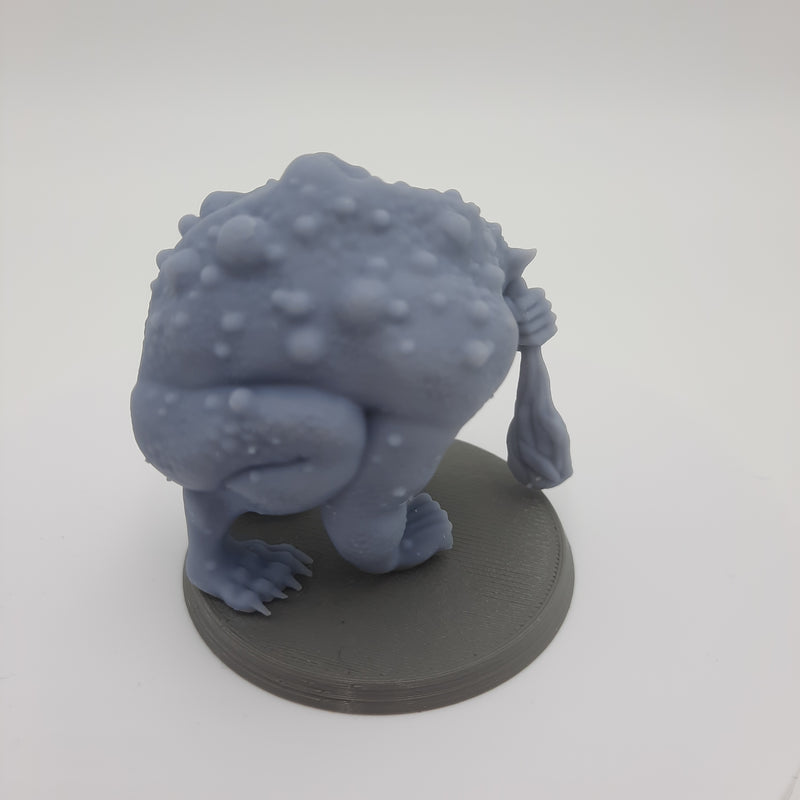 Miniature figurine - Cave Troll - DnD - (Gray/Unpainted)