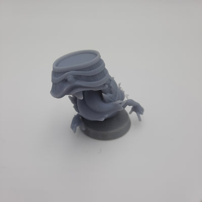 Figurine miniature - Baril mimique (Mimic) - DnD - Gris/Non peint