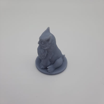 Miniature figurine - Owlbear Ursea Bubo -  (2 figurines) - DnD -Gray/unpainted