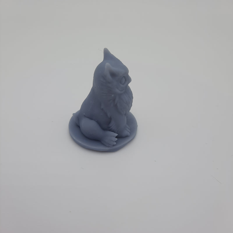 Miniature figurine - Owlbear Ursea Bubo -  (2 figurines) - DnD -Gray/unpainted