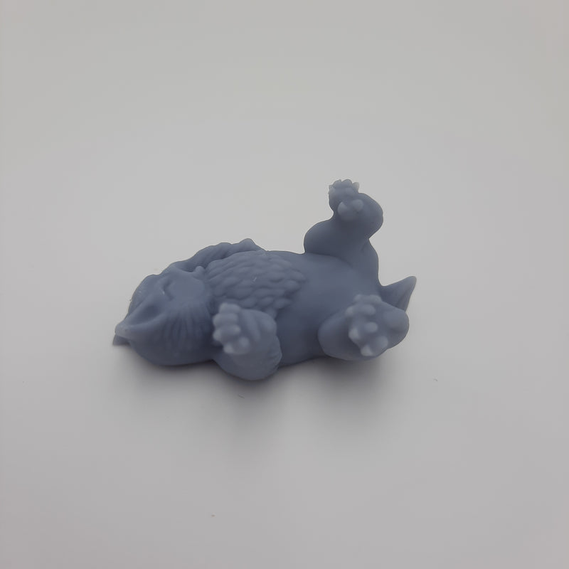Miniature figurine - Owlbear Ursea Bubo -  (2 figurines) - DnD -Gray/unpainted