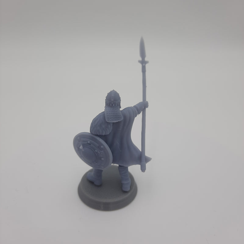 Miniature Viking Figurine - Ragnar the Son of Muspel - Viking warrior - DnD- Fate of the Norns - Grey/Unpainted