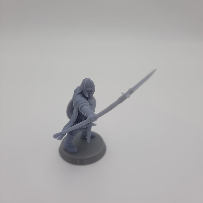 Miniature Viking Figurine - Ragnar the Son of Muspel - Viking warrior - DnD- Fate of the Norns - Grey/Unpainted