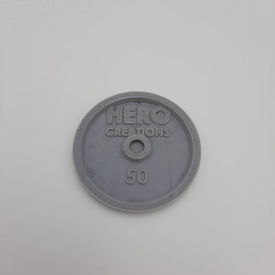 HERO Creations 50 mm round base for miniatures