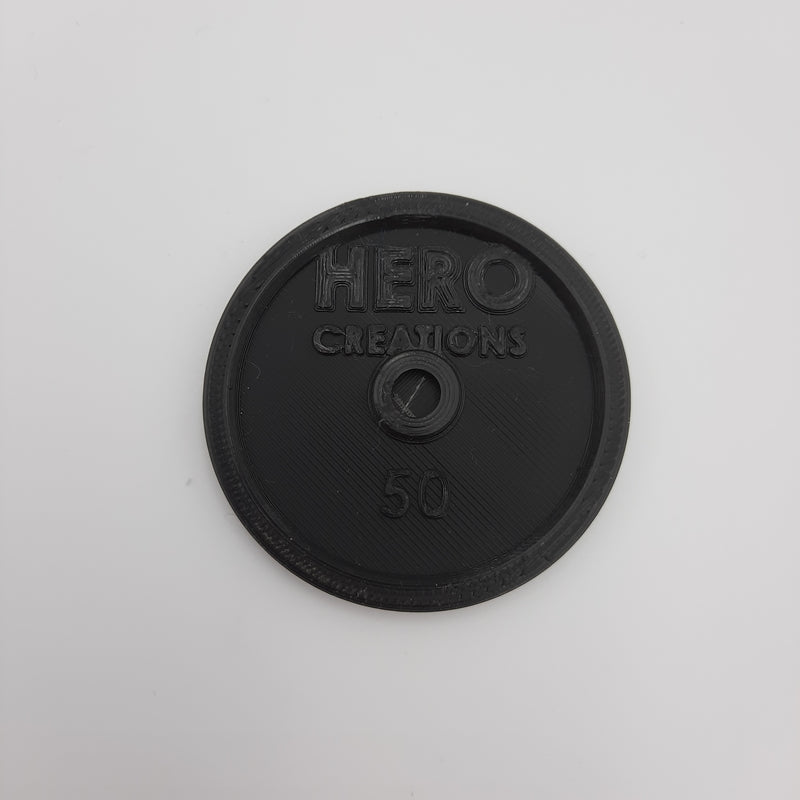 HERO Creations 50 mm round base for miniatures