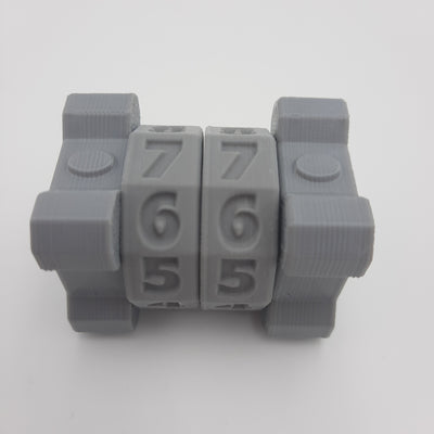 Accessoires de jeux - Compteur de points 2 anneaux (Magic the Gathering - Gloomhaven - Jeux de sociétés)