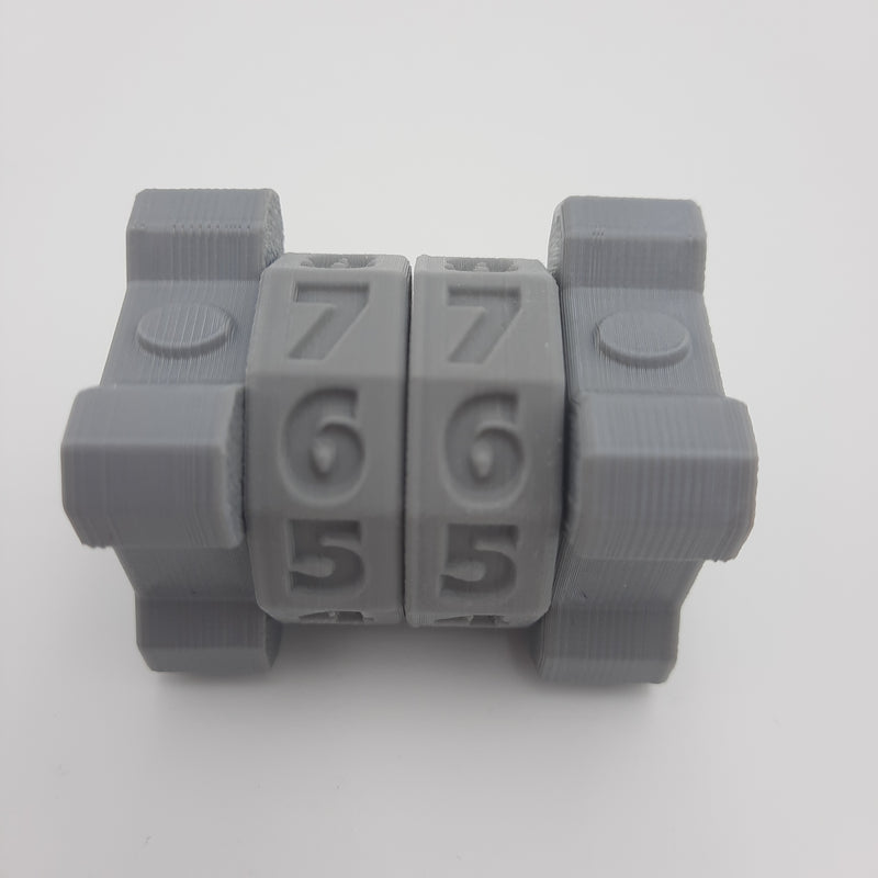 Accessoires de jeux - Compteur de points 2 anneaux (Magic the Gathering - Gloomhaven - Jeux de sociétés)