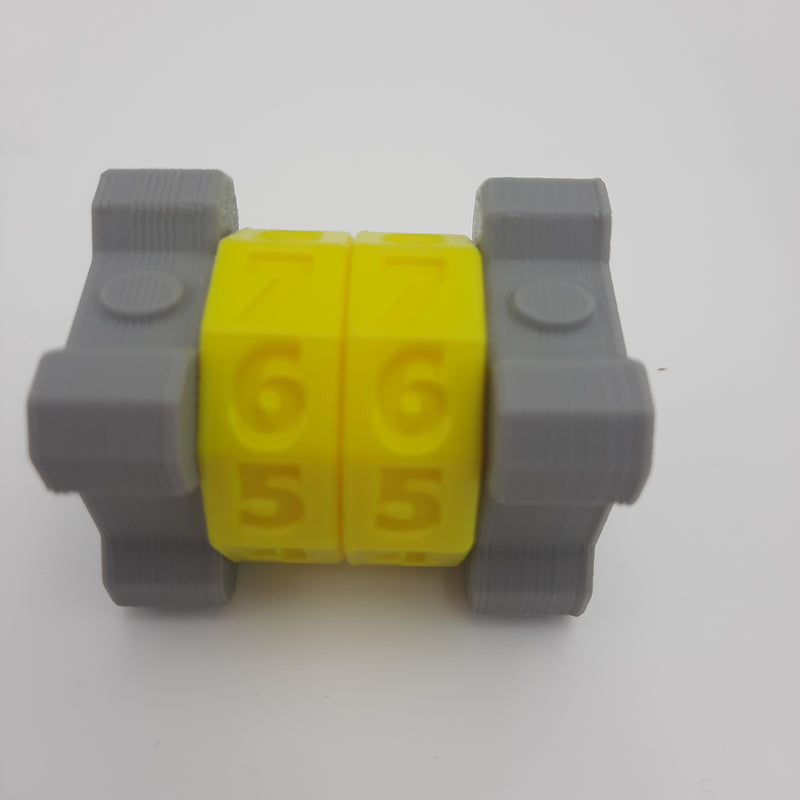 Accessoires de jeux - Compteur de points 2 anneaux (Magic the Gathering - Gloomhaven - Jeux de sociétés)