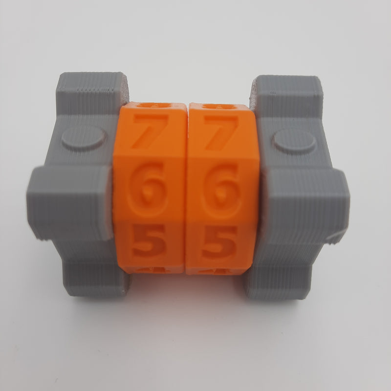 Accessoires de jeux - Compteur de points 2 anneaux (Magic the Gathering - Gloomhaven - Jeux de sociétés)