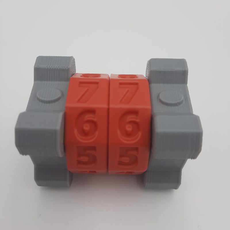 Accessoires de jeux - Compteur de points 2 anneaux (Magic the Gathering - Gloomhaven - Jeux de sociétés)