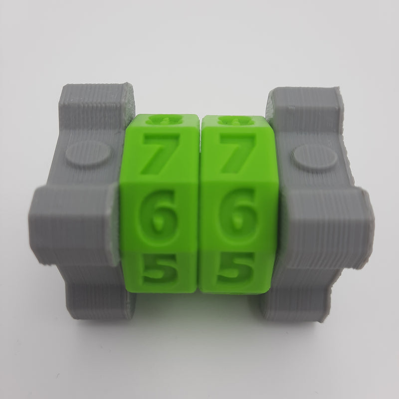 Accessoires de jeux - Compteur de points 2 anneaux (Magic the Gathering - Gloomhaven - Jeux de sociétés)
