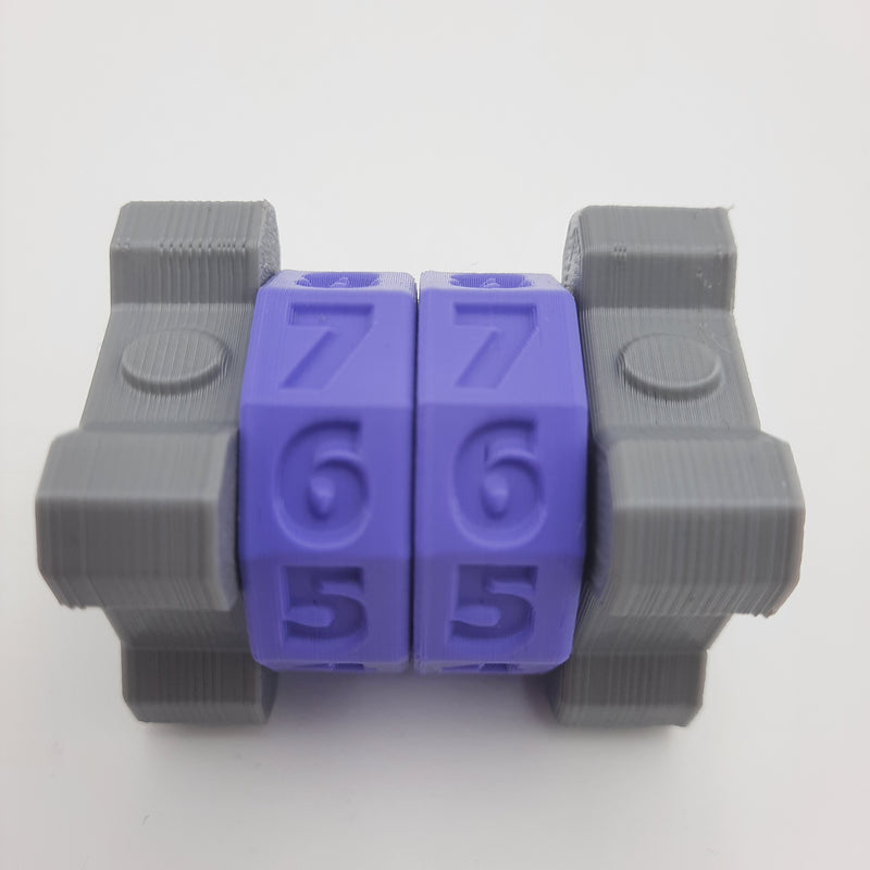 Accessoires de jeux - Compteur de points 2 anneaux (Magic the Gathering - Gloomhaven - Jeux de sociétés)