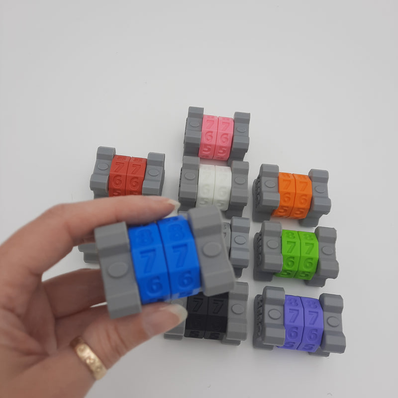 Accessoires de jeux - Compteur de points 2 anneaux (Magic the Gathering - Gloomhaven - Jeux de sociétés)