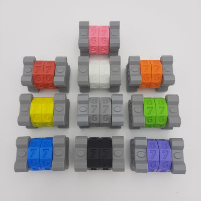 Accessoires de jeux - Compteur de points 2 anneaux (Magic the Gathering - Gloomhaven - Jeux de sociétés)