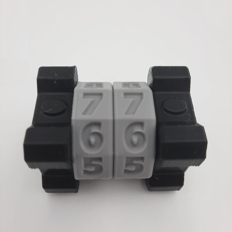 Accessoires de jeux - Compteur de points 2 anneaux (Magic the Gathering - Gloomhaven - Jeux de sociétés)