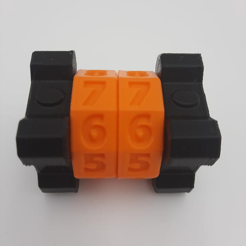 Accessoires de jeux - Compteur de points 2 anneaux (Magic the Gathering - Gloomhaven - Jeux de sociétés)