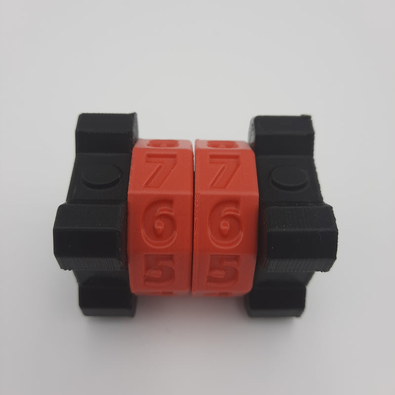 Accessoires de jeux - Compteur de points 2 anneaux (Magic the Gathering - Gloomhaven - Jeux de sociétés)