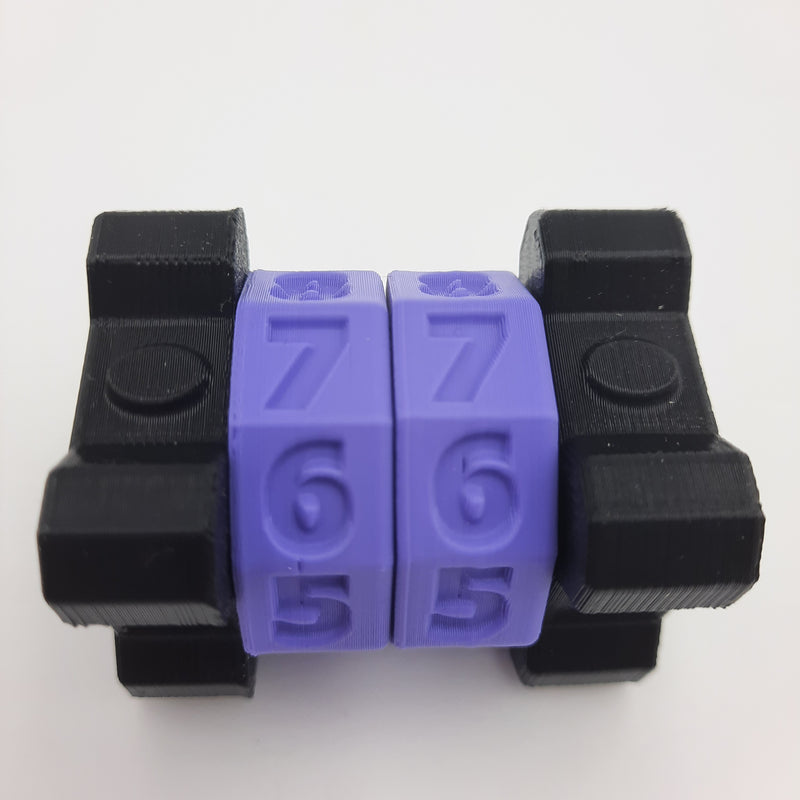 Accessoires de jeux - Compteur de points 2 anneaux (Magic the Gathering - Gloomhaven - Jeux de sociétés)