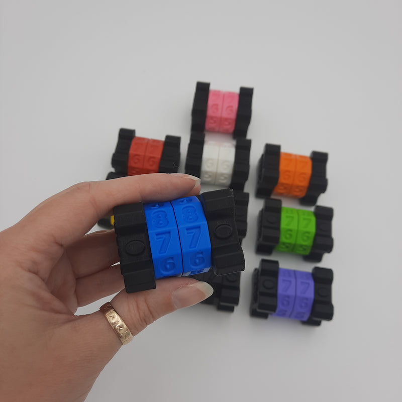 Accessoires de jeux - Compteur de points 2 anneaux (Magic the Gathering - Gloomhaven - Jeux de sociétés)