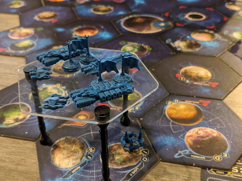 Accessoires de jeux - Support à miniatures pour jeux de société/jeux de rôle - Compatible avec Twilight Imperium 4e éditions