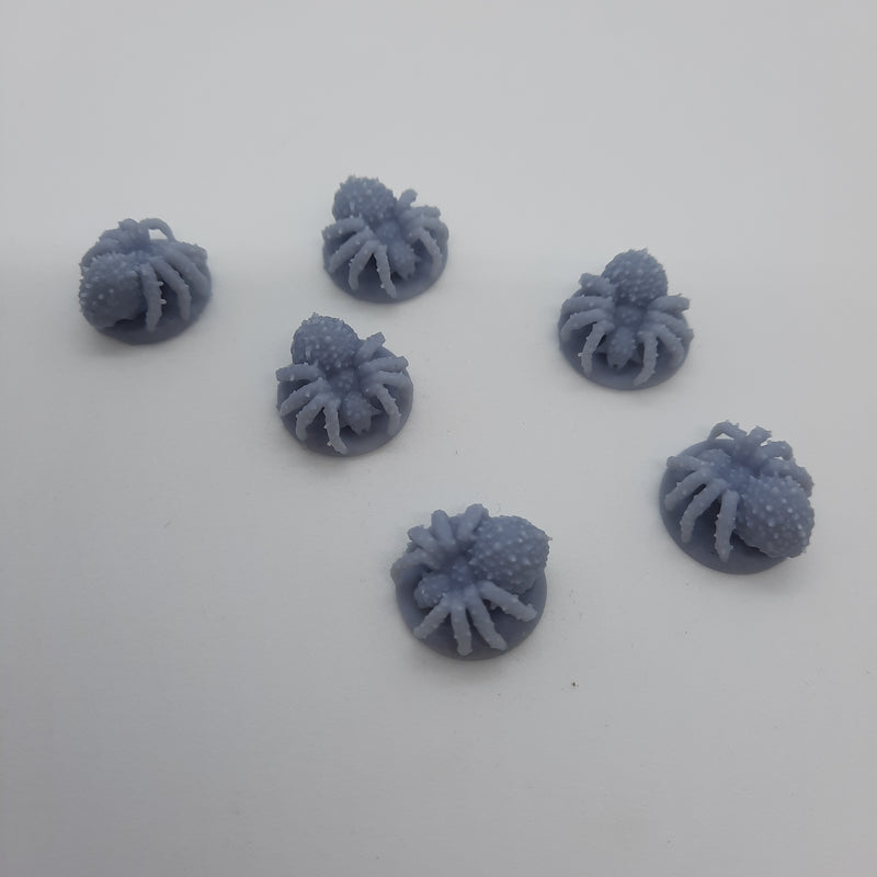 Figurine miniature -Araignée géante (Giant Spider) - DnD - Gris/Non peint