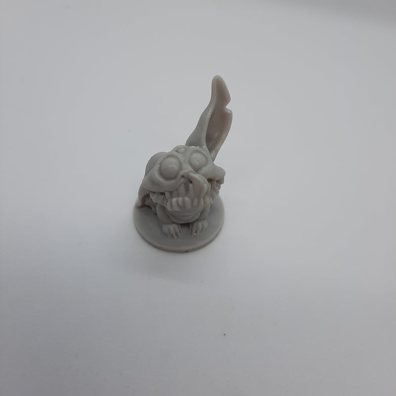 Figurine miniature - Lapereaux-garous (2 figurines) - DnD - Gris/Non peint