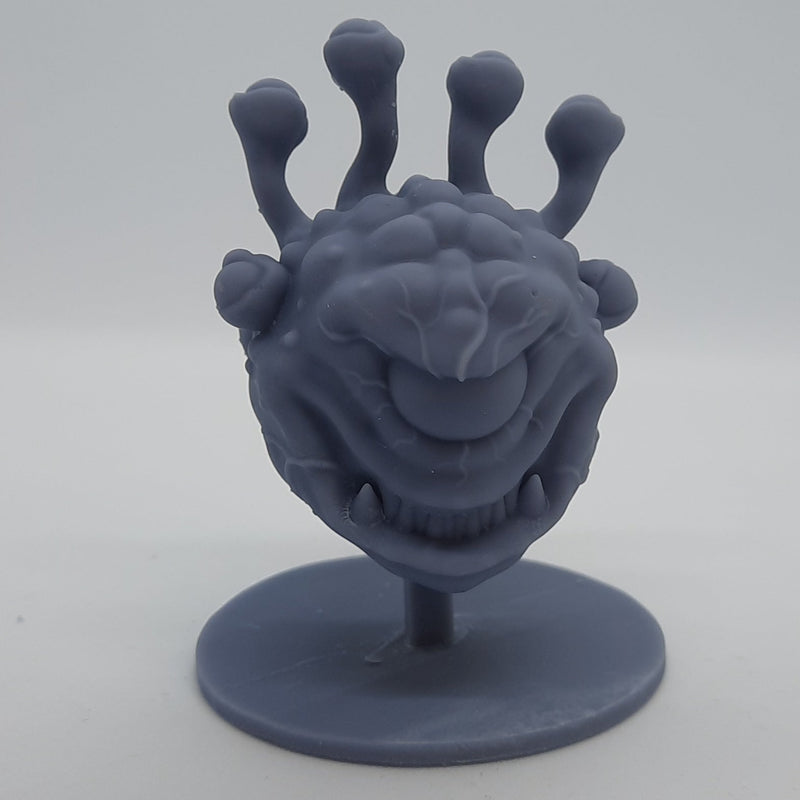 Figurine miniature - Oeil tyran/Tyrannoeil (Beholder) - DnD - Gris/non peint