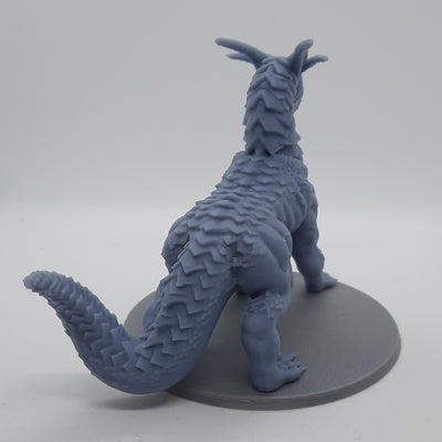 Miniature figurine - Drake Demon - DnD - Gray/Unpainted