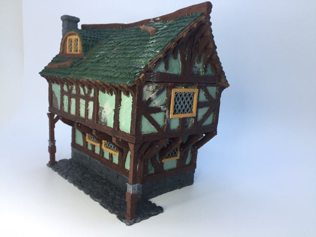 Décors miniature - Atelier du forgeron (2 choix de toiture) - DnD - Pathfinder - Non peint