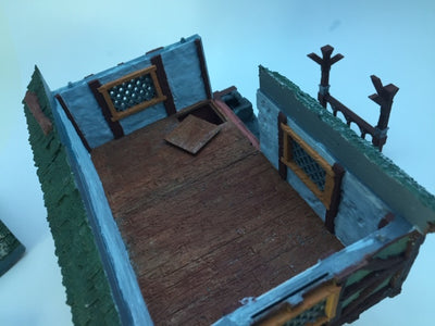 Blacksmith's workshop (2 roof options) - Unpainted