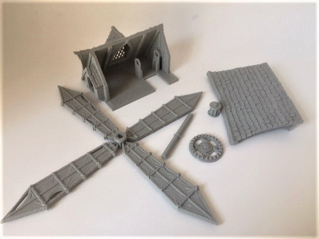 Windmill - Grey/Unpainted