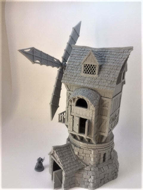 Windmill - Grey/Unpainted