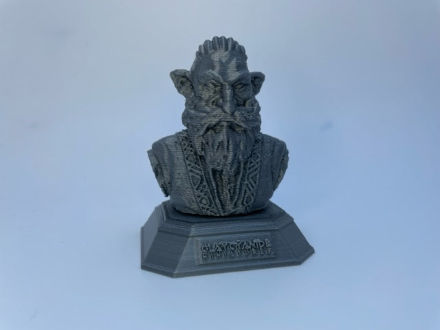Objet décoratif - Buste de Karl le Brave - Viking -EDITION LIMITÉE-