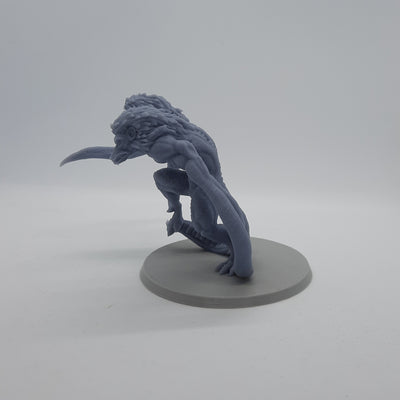 Figurine miniature - Démogorgon - DnD - Gris/Non peint