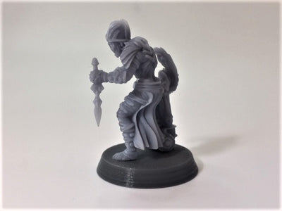 Figurine miniature - Momie- DnD - Gris/Non peint