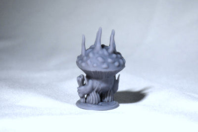 Mushroom, Amanita - Gray/Unpainted