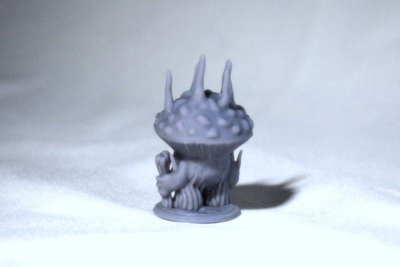 Mushroom, Amanita - Gray/Unpainted