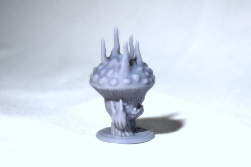 Mushroom, Amanita - Gray/Unpainted